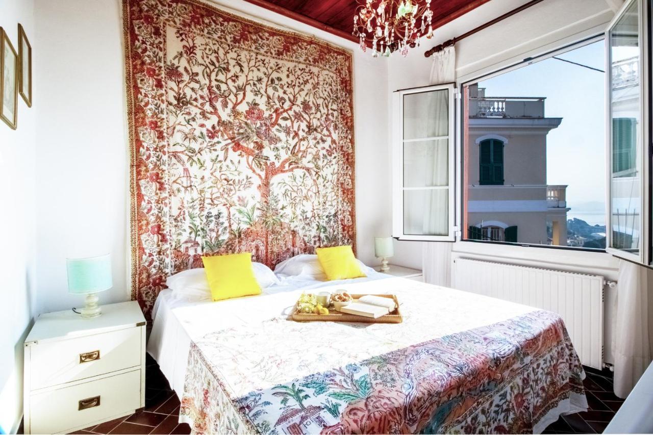 Olga Sea View Apartment ซานตา มาร์เกอริตา ลีกูเร ภายนอก รูปภาพ