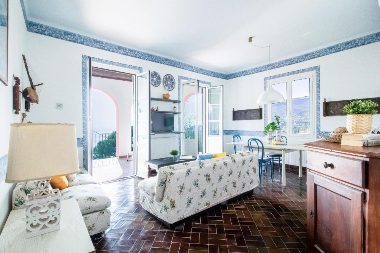 Olga Sea View Apartment ซานตา มาร์เกอริตา ลีกูเร ภายนอก รูปภาพ